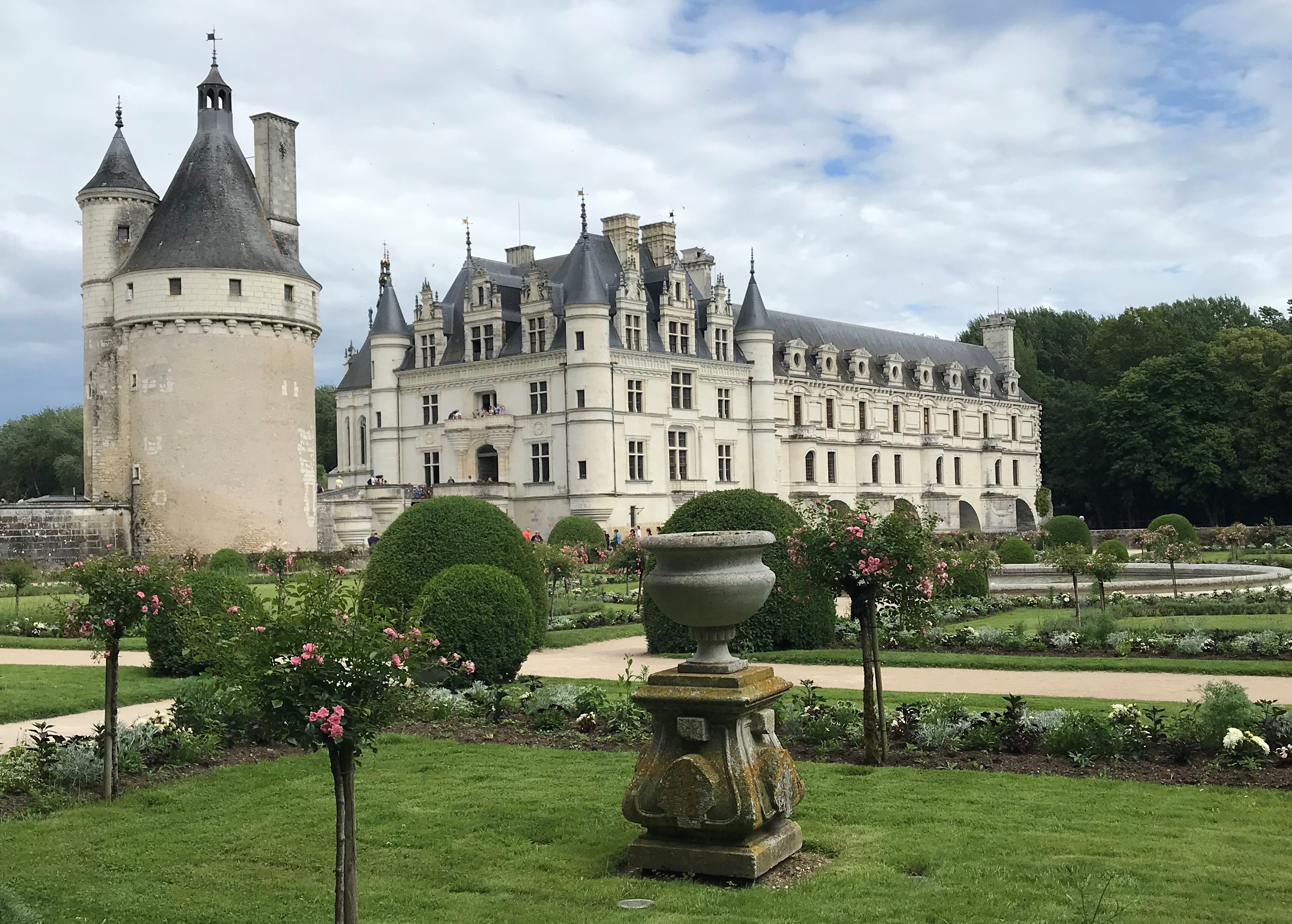 Chenonceaux From Catherines Garden