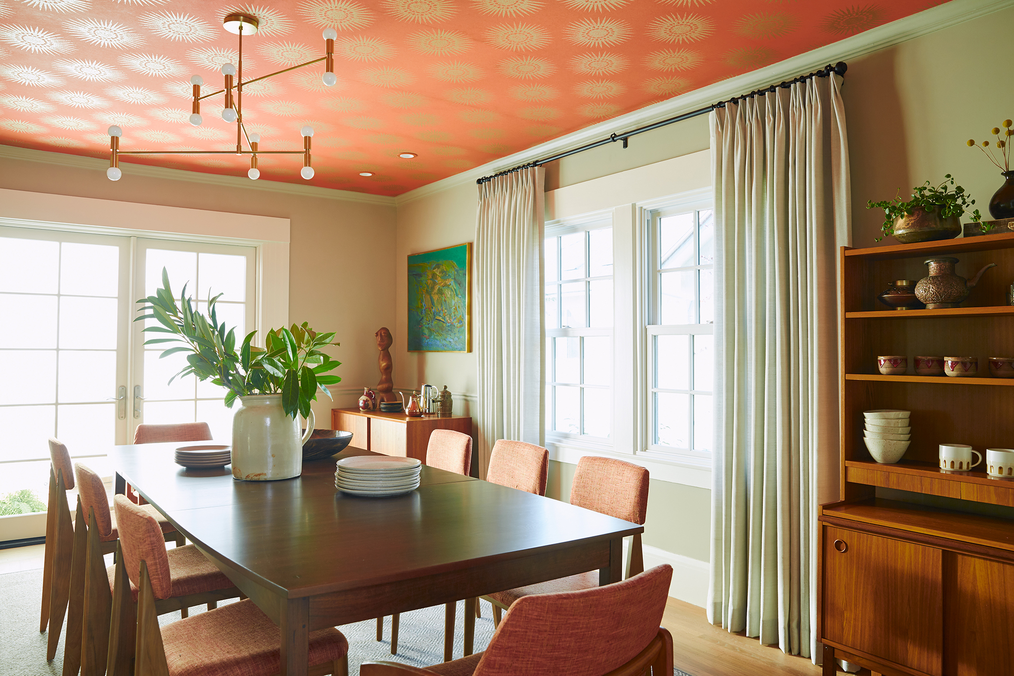 Berkeley Hills Residence nystrom design dining room