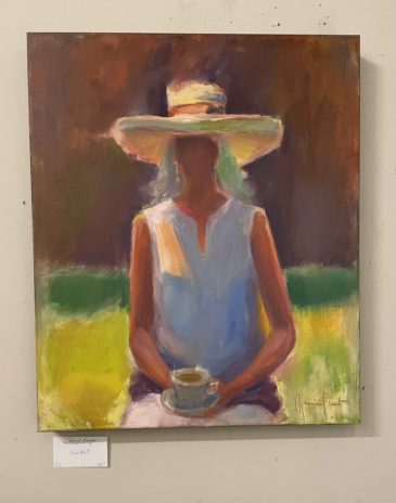 Sunhat by Cheryl Keefer in the River Arts District in Asheville, North Carolina