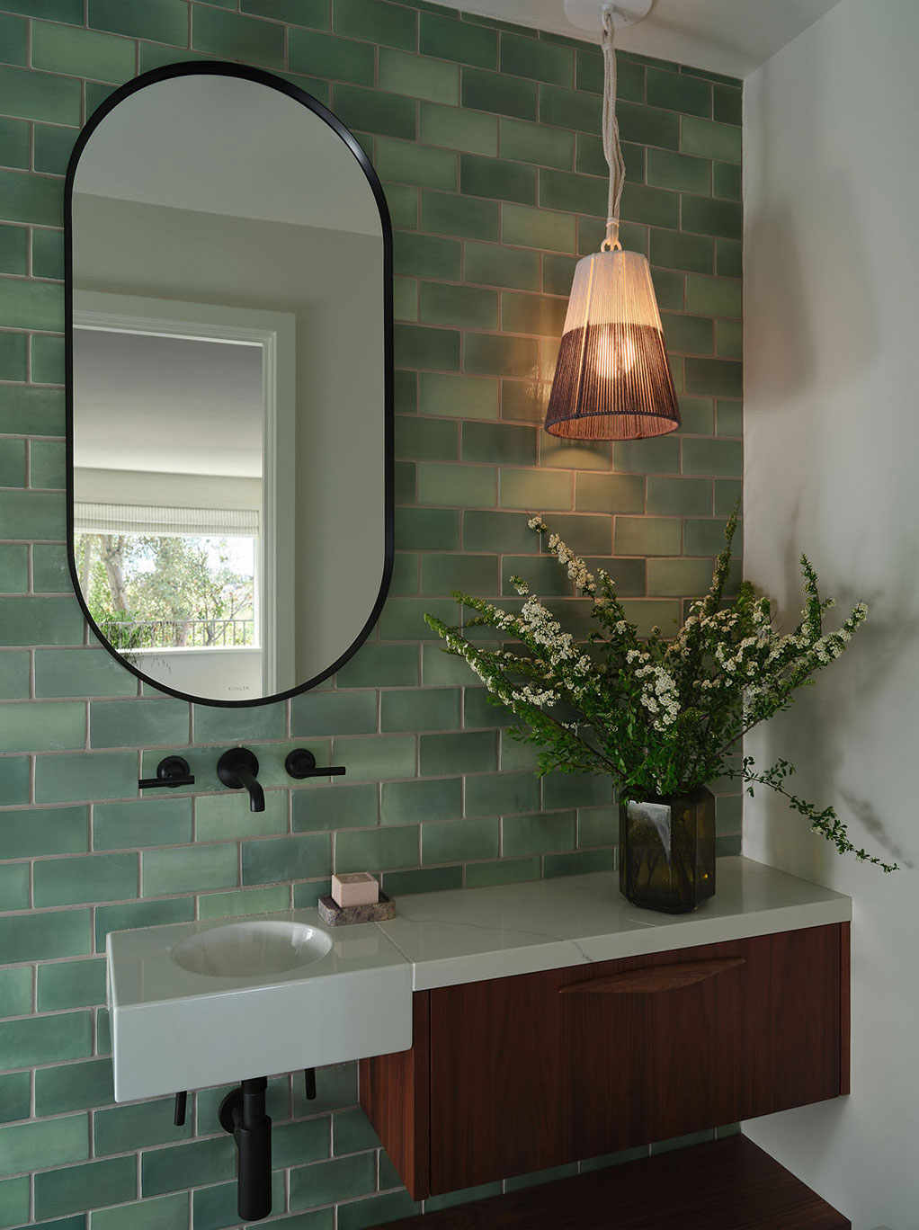 Gramercy powder room